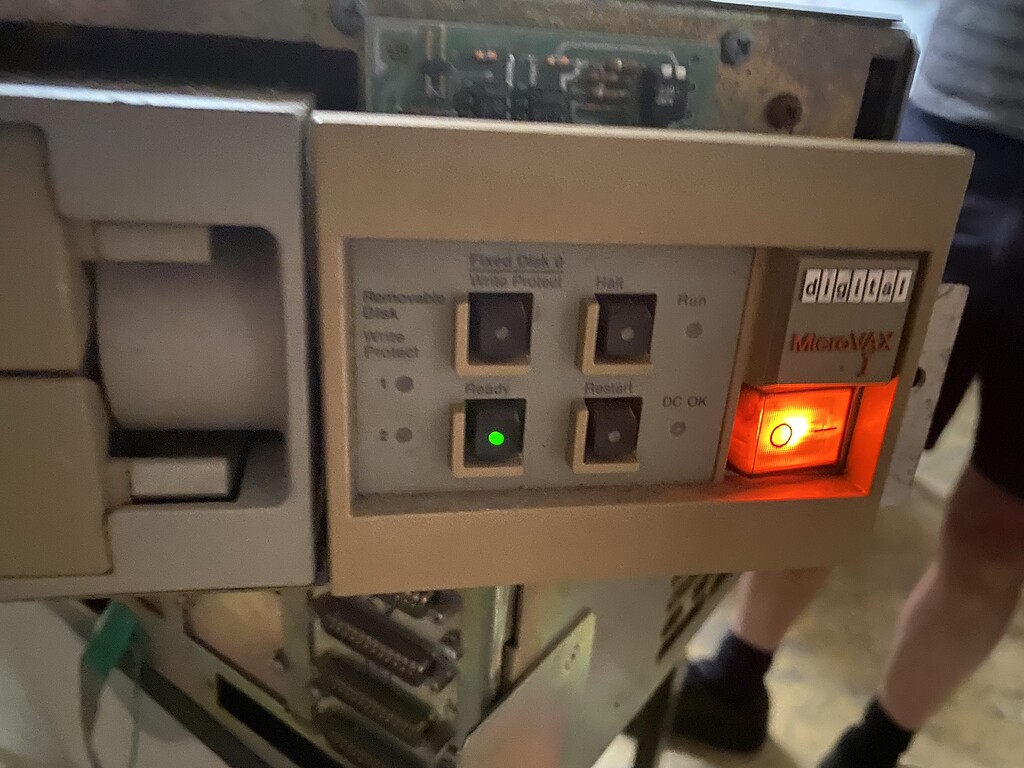 Restoration MicroVAX I Restorations Australian Computer Museum