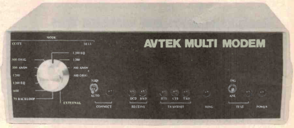 Avtek Multi Modem Front